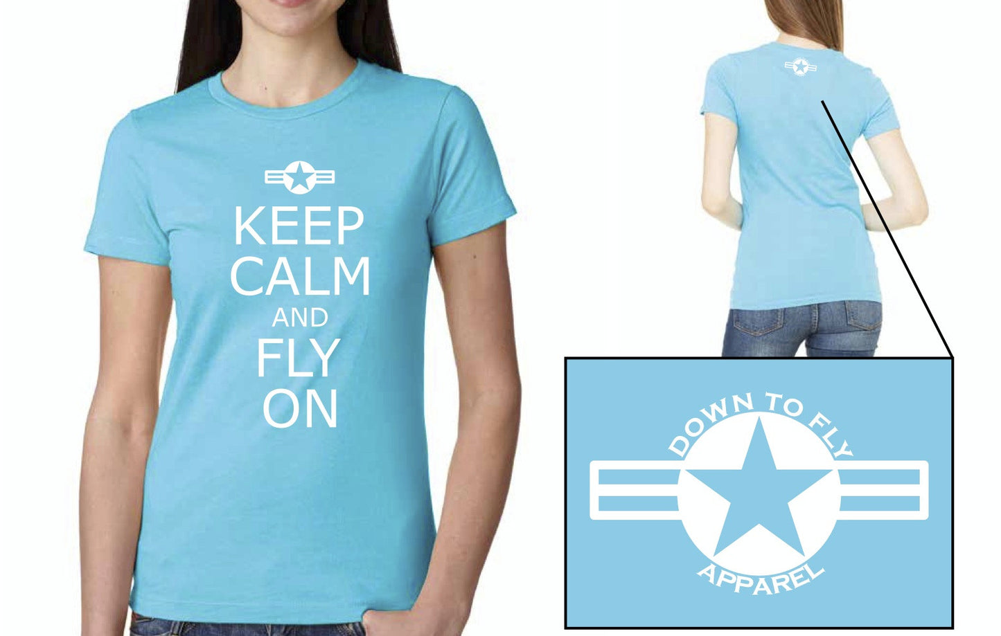 KCFO Tahiti Blue Tee