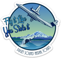 Fly It Like You Stole It Sticker