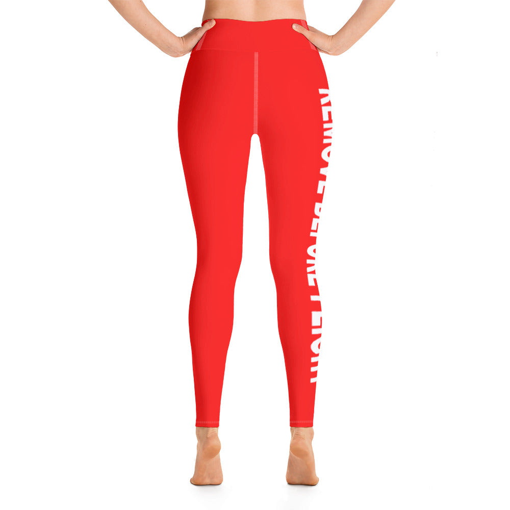 Remove Before Flight Yoga Leggings